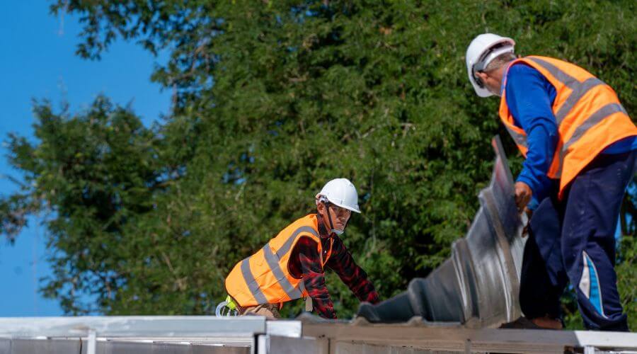 Roof repair in Buck Creek, IN